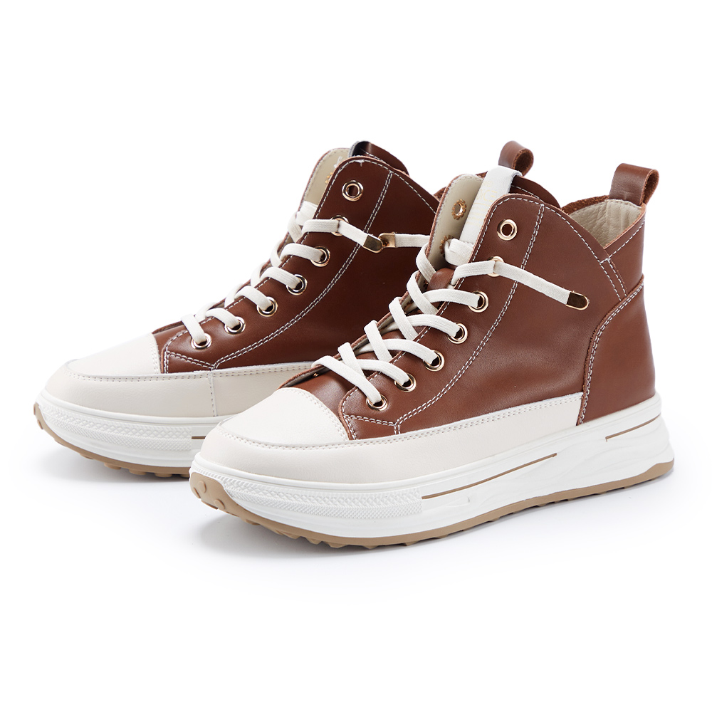 【CHOiCE】厚底綁帶造型反光老爹鞋(杏色) 歷史價格詳細信息