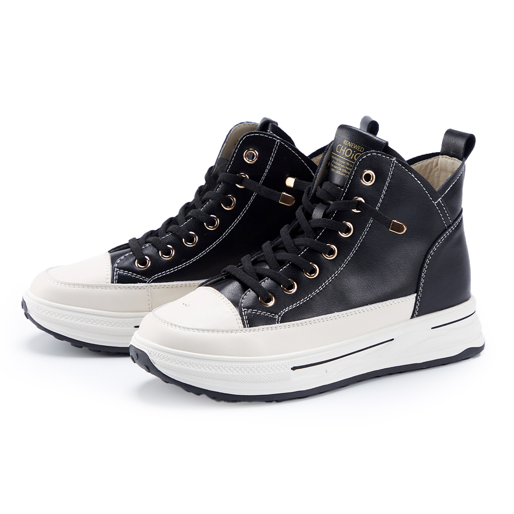 【CHOiCE】厚底綁帶造型反光老爹鞋(杏色) 歷史價格詳細信息