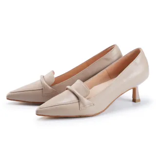 ORIN 羊皮素面百搭尖頭 女 低跟鞋 黑色 歷史價格詳細信息