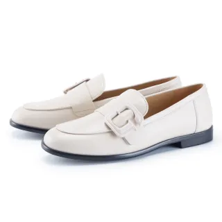 【TAS】柔軟羊皮馬銜釦平底樂福鞋(黑色) 歷史價格詳細信息