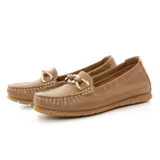 MAGY 金屬V型釦環真皮粗跟 女 短靴 淺可可 歷史價格詳細信息