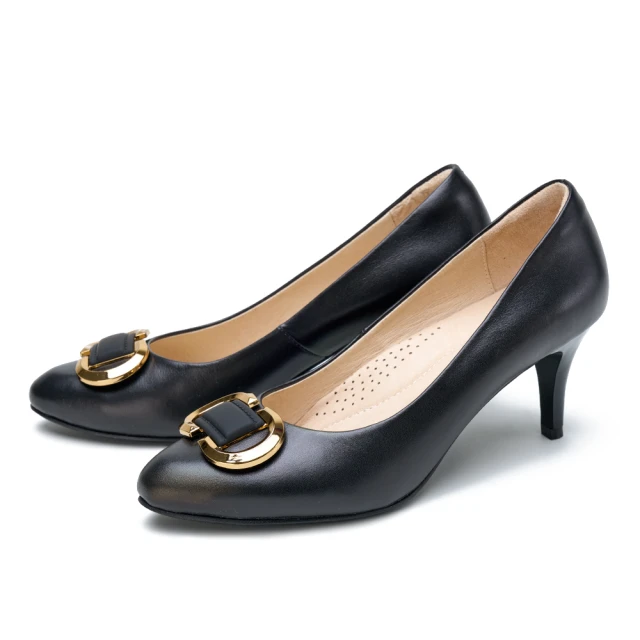 MAGY 金屬V型釦環真皮粗跟 女 短靴 淺可可 歷史價格詳細信息