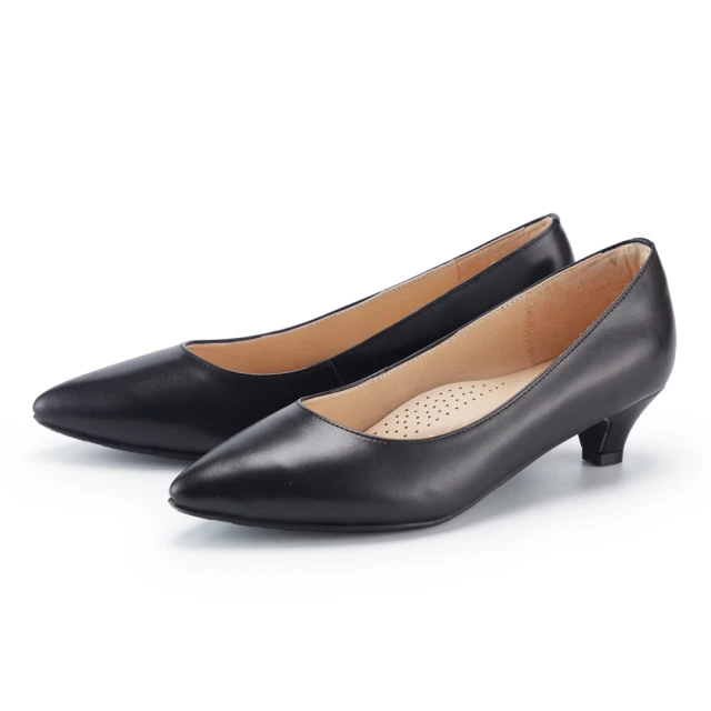 ORIN 氣質素面羊皮厚底防水台高跟鞋 黑色 歷史價格詳細信息