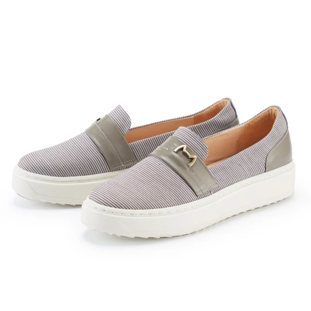 ORIN 牛皮金屬飾釦洞洞 女 平底鞋 粉紅 歷史價格詳細信息