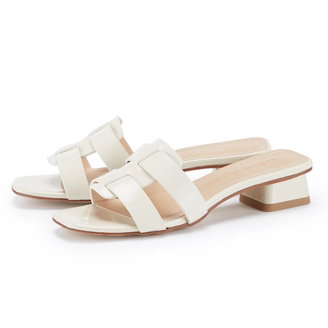 ORIN 素色立體抓皺真皮樂福低跟鞋 淺可可 歷史價格詳細信息