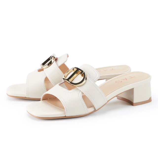 【TAS】柔軟羊皮馬銜釦平底樂福鞋(黑色) 歷史價格詳細信息