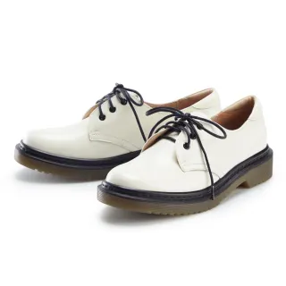 CHOiCE 素面牛皮綁帶厚底高筒休閒鞋 米色 歷史價格詳細信息