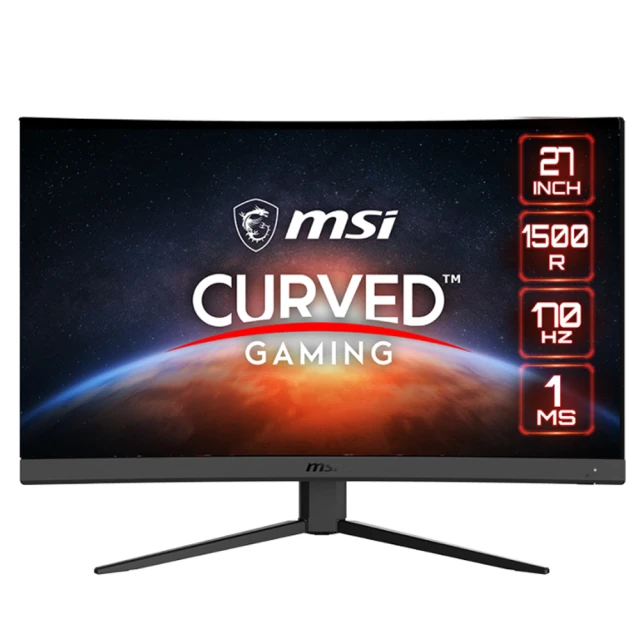 MSI 微星 G27CQ4 E2 27吋螢幕2K 170Hz 曲面電競1500R FreeSync無邊框 現貨 廠商直送 歷史價格詳細信息