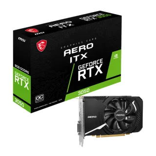 微星MSI RTX 3050 8G AERO ITX OCV1 顯示卡  ●GeForce RTX&trade; 3050 ●180 歷史價格詳細信息