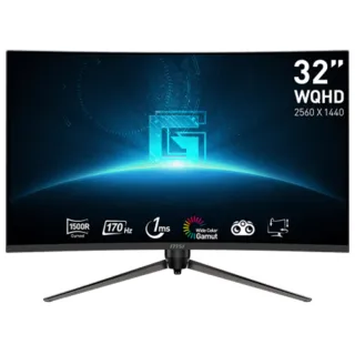 MSI 微星 G32CQ5P 32吋 VA 2K 170Hz 曲面電競螢幕(1500R/Adaptive-Sync/1ms) 歷史價格詳細信息