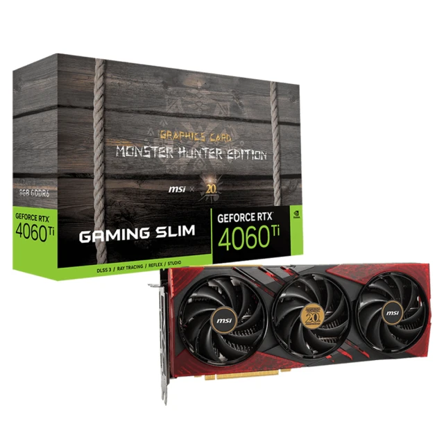 MSI 微星顯示卡 GeForce RTX 4060 Ti GAMING X SLIM 16G 中高階顯卡 MSI469 歷史價格詳細信息