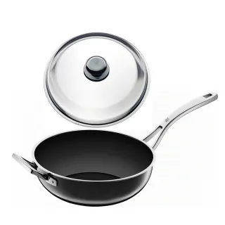 【WMF】Fusiontec Compact 可堆疊湯鍋蒸鍋三件組 22cm(黑色) 歷史價格詳細信息