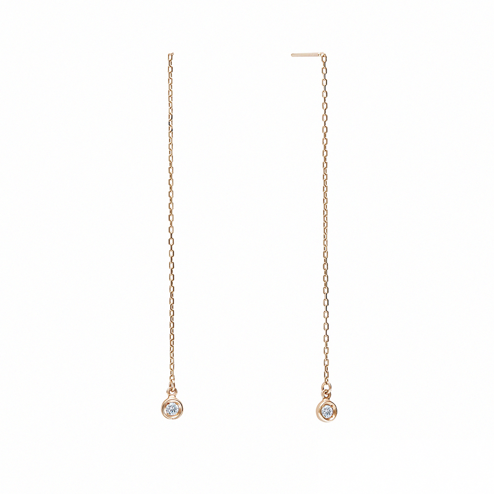 【ALUXE 亞立詩】10K金 鑽石耳環 單鑽 愛完美系列 星光 EE0209 歷史價格詳細信息