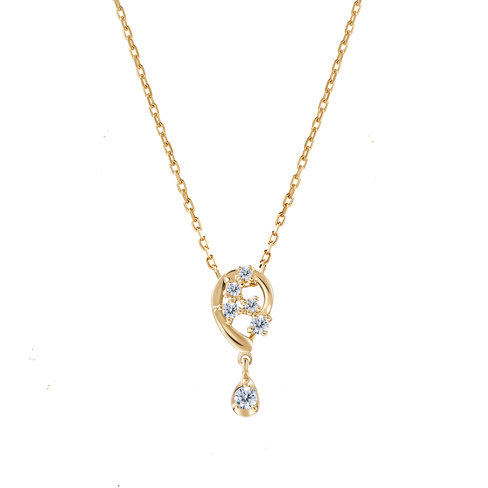 【ALUXE亞立詩】10K金 鑽石項鍊 Alphabet A 字母系列-26款任選(網路限定商品) 歷史價格詳細信息