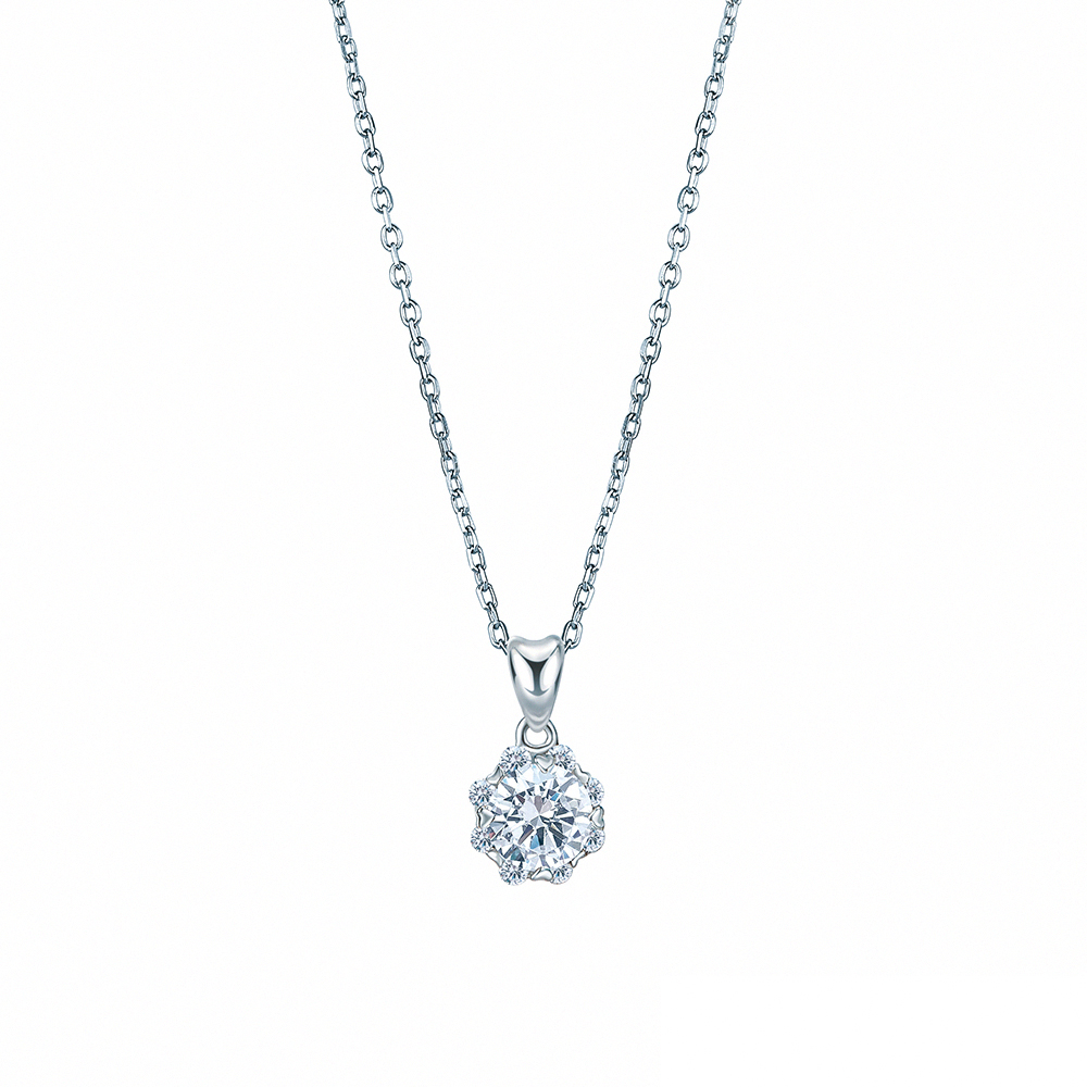 ALUXE 亞立詩 18K金 0.50克拉FVS2 設計師經典鑽石項鍊 歷史價格詳細信息