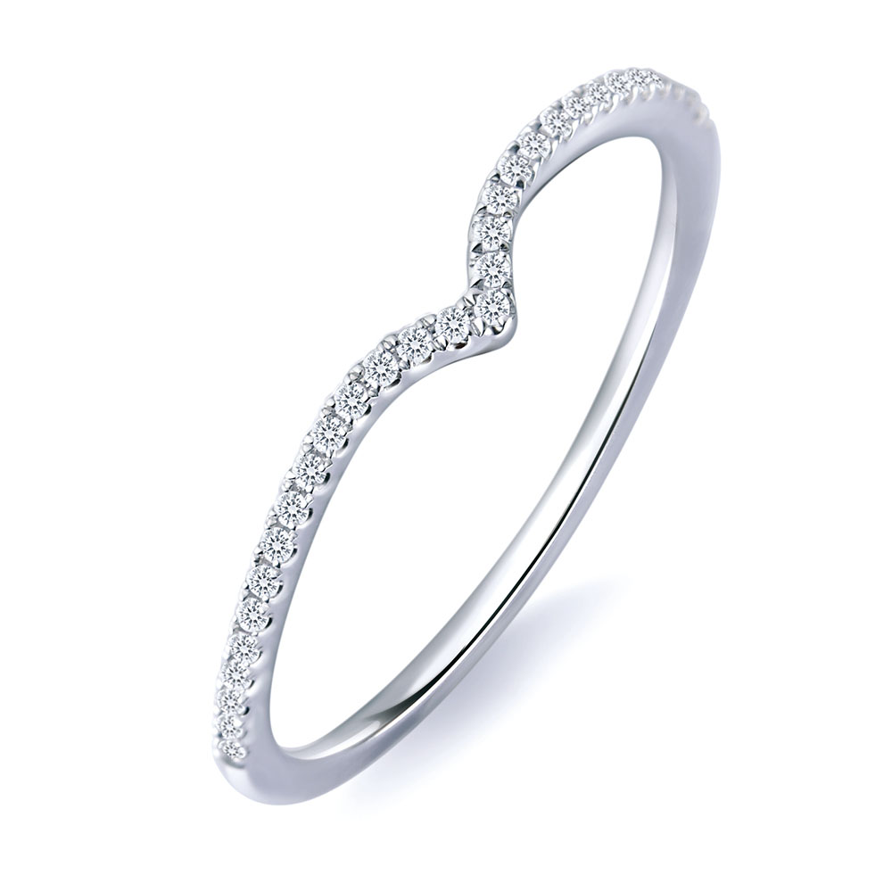 A-LUXE 亞立詩 18K金時尚蕾絲美鑽線戒 歷史價格詳細信息