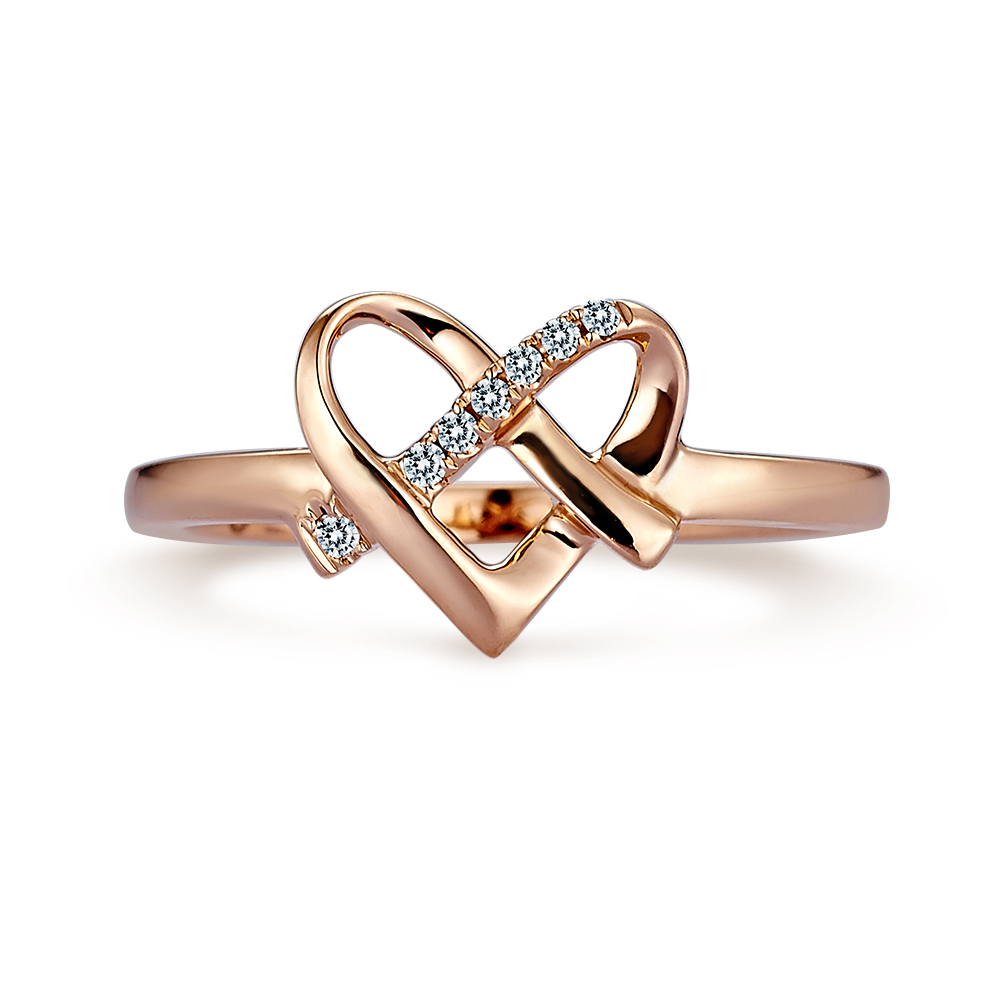 【ALUXE 亞立詩】18K金 鑽石戒指 心動時刻 RW0301 歷史價格詳細信息