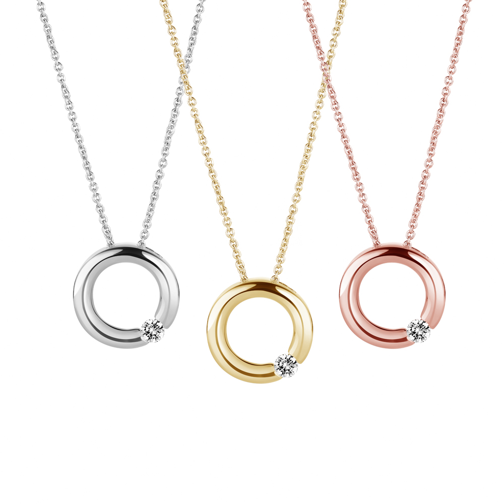 ALUXE 亞立詩 18K金 鑽石項鍊 水滴之心 梨形鑽 NN0844 歷史價格詳細信息