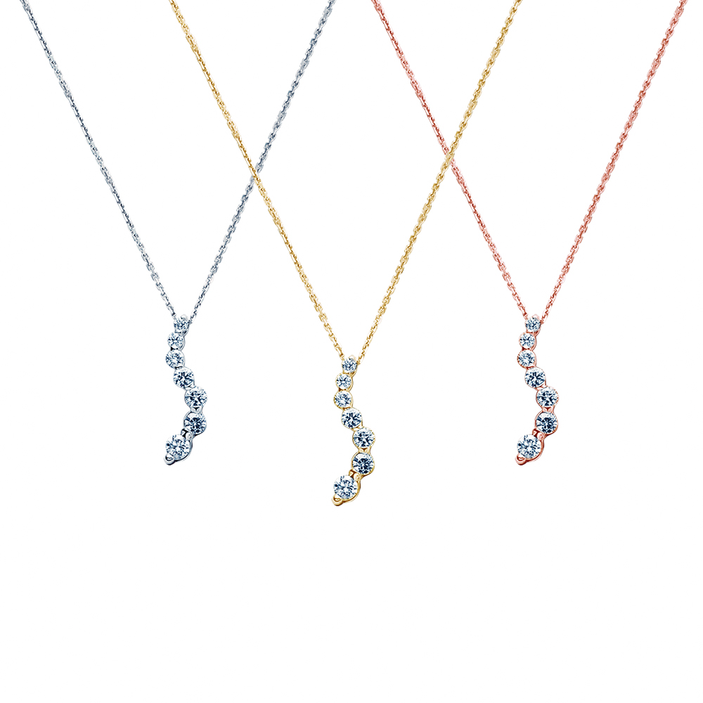 ALUXE 亞立詩 18K金 鑽石項鍊 水滴之心 梨形鑽 NN0844 歷史價格詳細信息