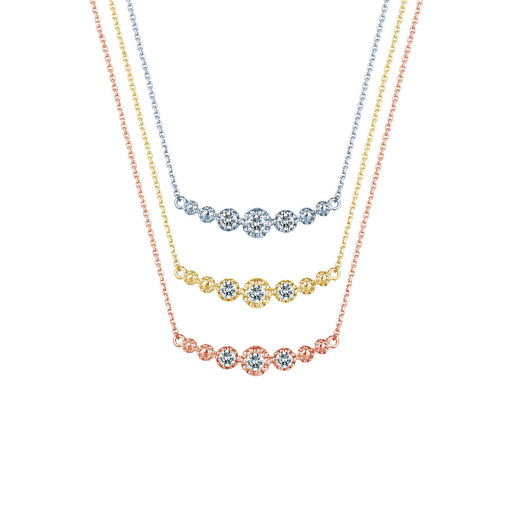 ALUXE 亞立詩 18K金 鑽石項鍊 水滴之心 梨形鑽 NN0844 歷史價格詳細信息