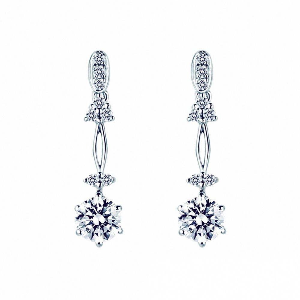 A-LUXE 亞立詩 18K金 0.60克拉 鑽石耳環 歷史價格詳細信息