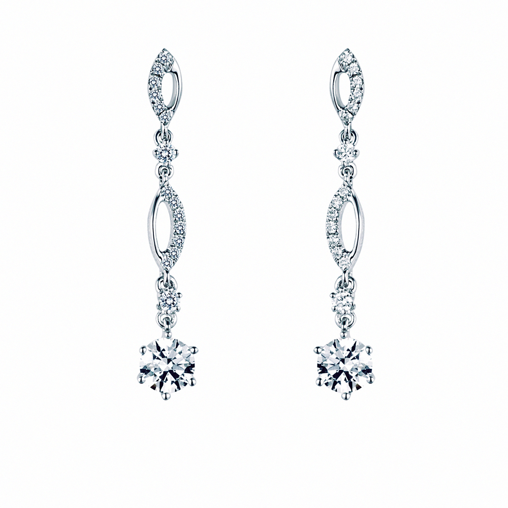 A-LUXE 亞立詩 18K金 0.60克拉 鑽石耳環 歷史價格詳細信息