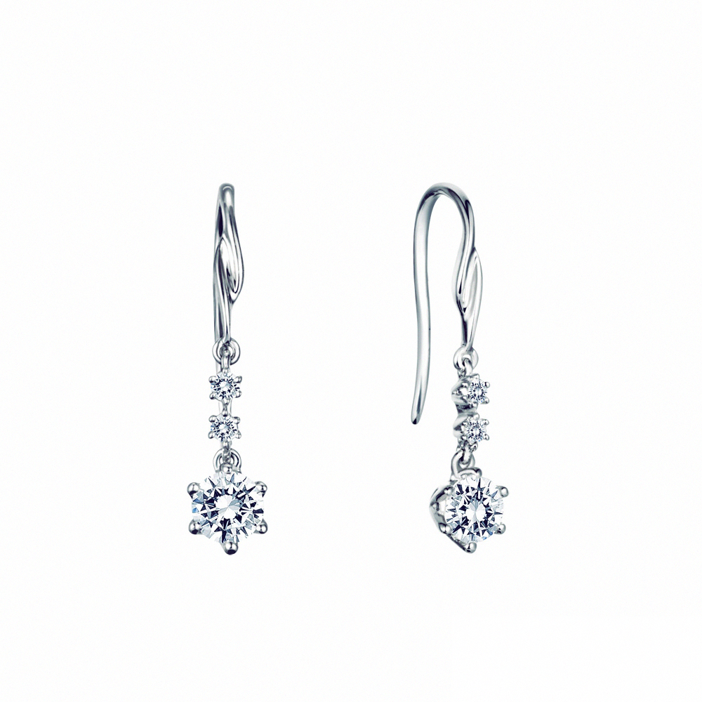 A-LUXE 亞立詩 18K金 0.60克拉 鑽石耳環 歷史價格詳細信息