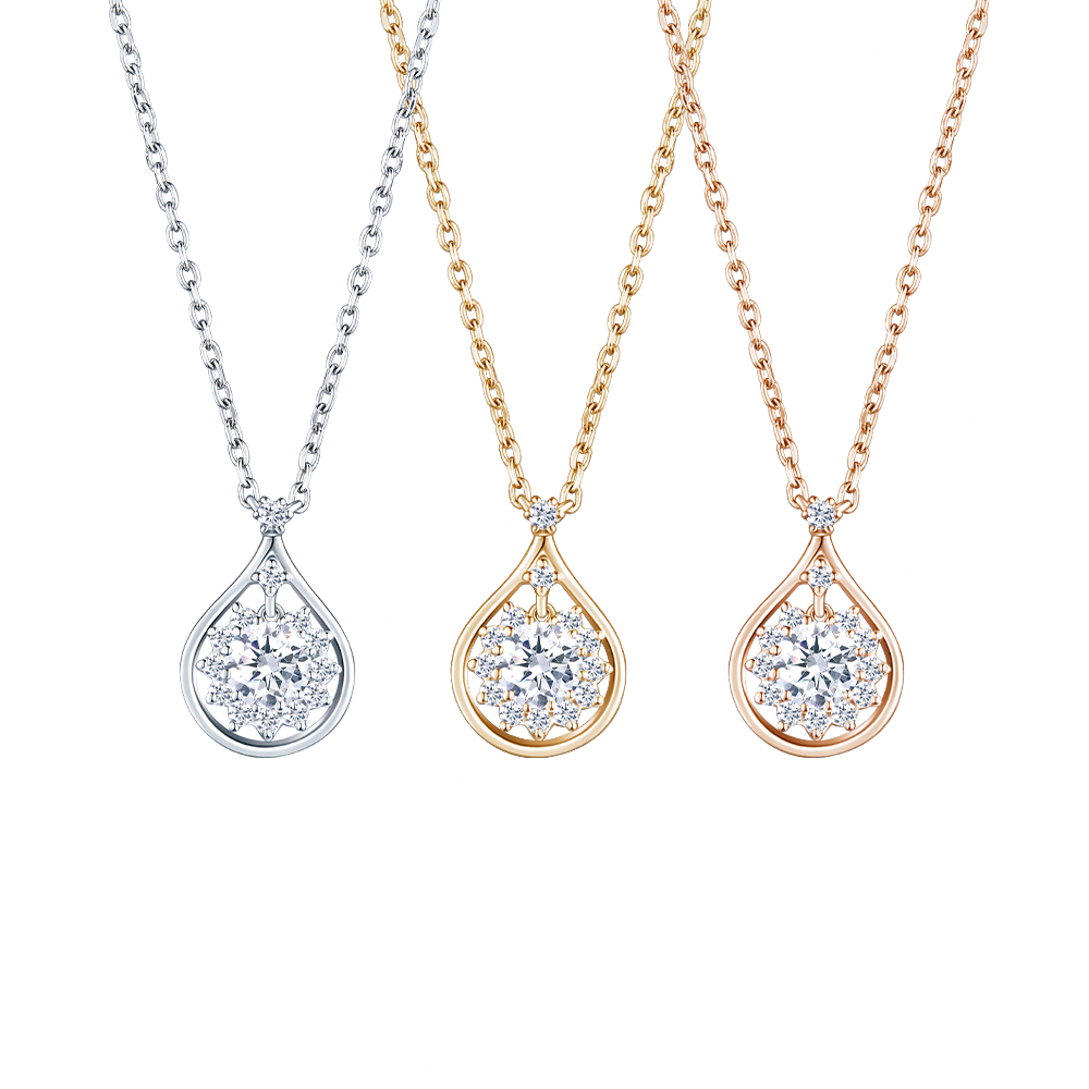 ALUXE 亞立詩 GIA 0.30克拉 DSI2 3EX 18K金 鑽石項鍊 經典優雅 NS0670 歷史價格詳細信息