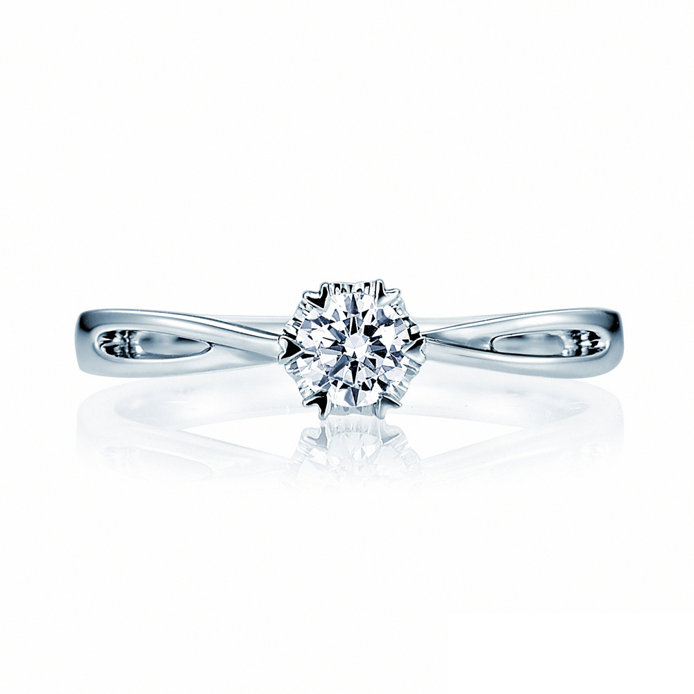 A-LUXE 亞立詩 18K金0.20克拉 F VS2完美車工鑽戒 歷史價格詳細信息