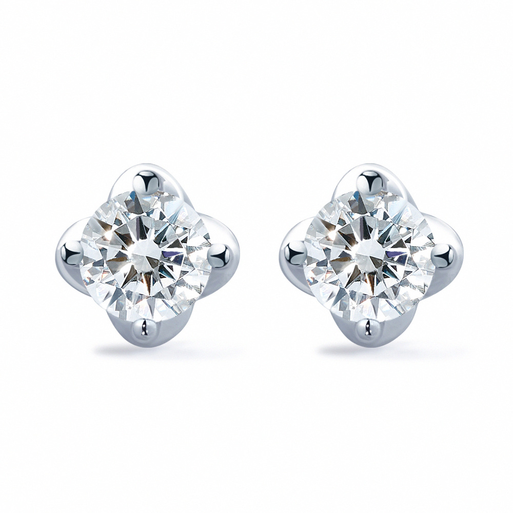 A-LUXE 亞立詩 18K金 0.60克拉 鑽石耳環 歷史價格詳細信息