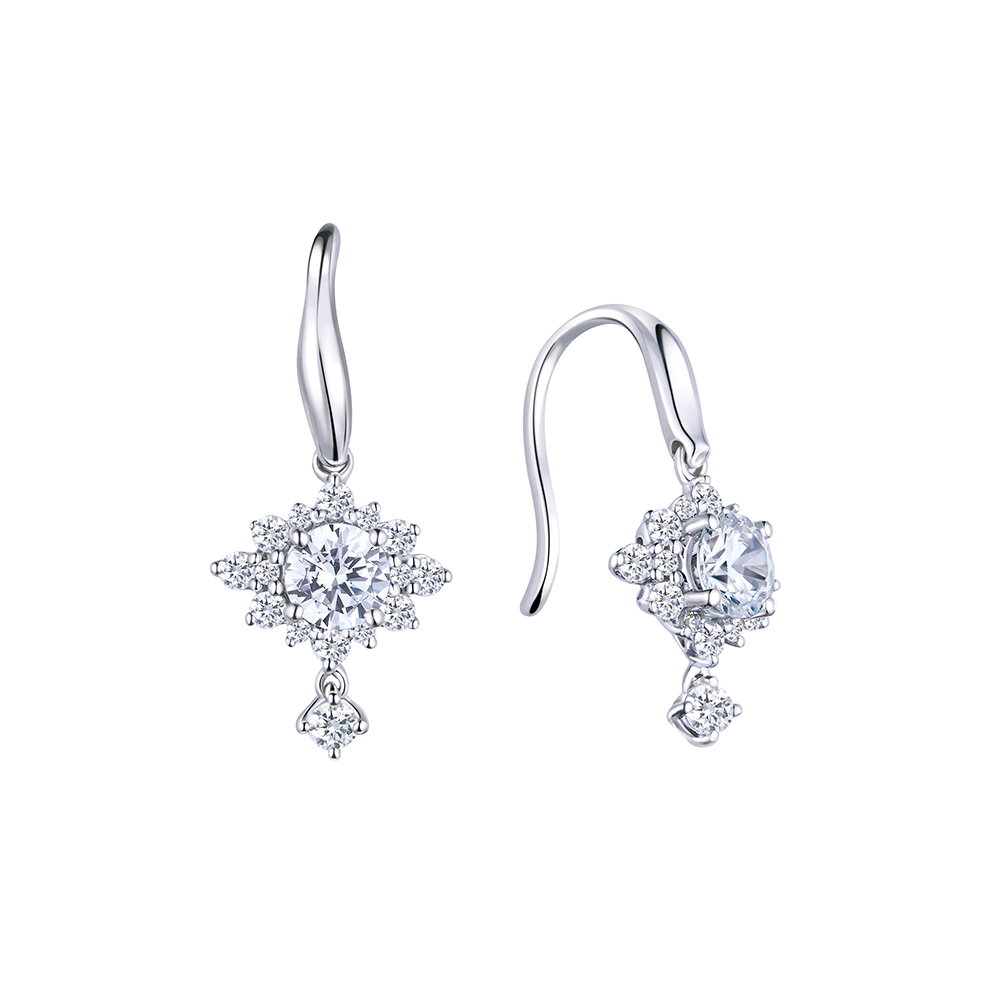 A-LUXE 亞立詩 18K金 0.60克拉 鑽石耳環 歷史價格詳細信息