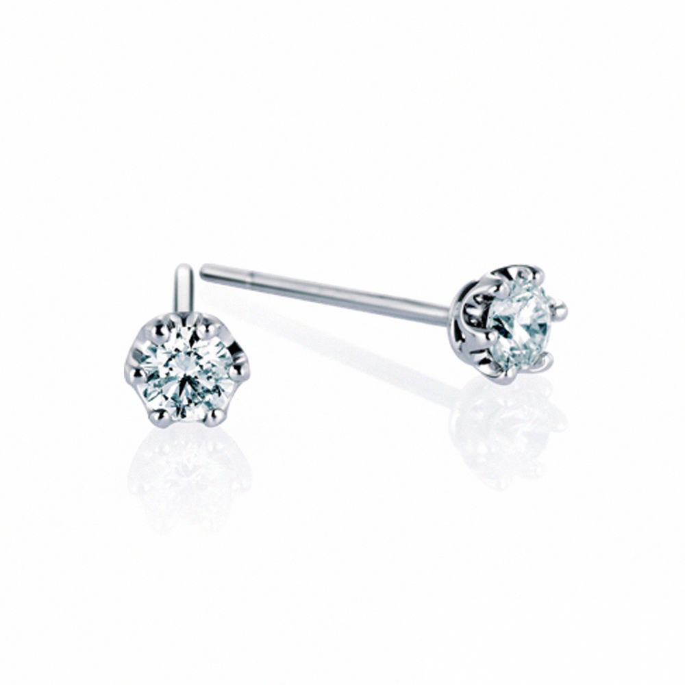 A-LUXE 亞立詩 18K金 總重0.30克拉 鑽石耳環 歷史價格詳細信息