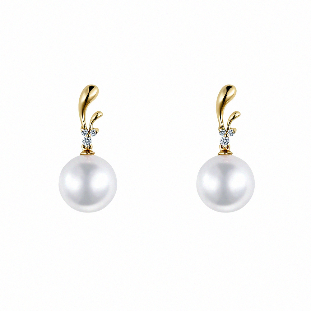 ALUXE 亞立詩 AKOYA淡水珍珠7~7.5mm 10K金 閃耀鑽石珍珠垂墜項鍊 珍愛系列 Be shining NN0223 歷史價格詳細信息