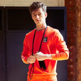 FILA 男 長袖帽T 運動 休閒 穿搭 刺繡 串標 滾邊LOGO 奶茶色 黑色 - 1TEV-5415-BG / BK 歷史價格詳細信息