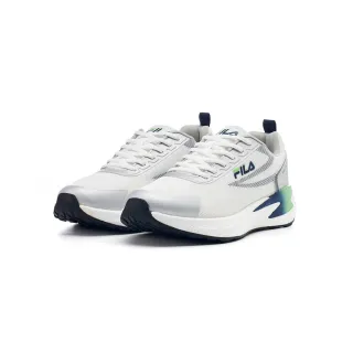 FILA 慢跑鞋 NEON 白藍綠 網布 透氣 男 1J904X143 歷史價格詳細信息