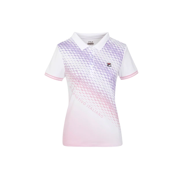 【FILA】女性 抗UV 吸濕排汗 短袖POLO衫-丈青 5POW-5006-NV 歷史價格詳細信息