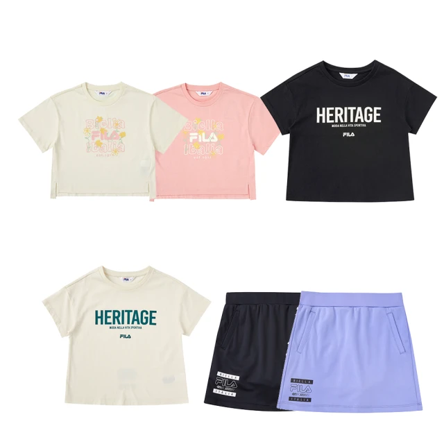 【FILA】KIDS 女童款 短袖圓領上衣-桃色 5TEW-4913-PC 歷史價格詳細信息