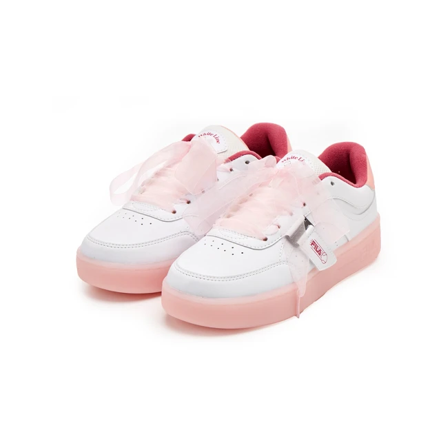 FILA 休閒鞋 JELLY 米白棕 果凍底 復古 緞帶 女 5C336Y177 歷史價格詳細信息