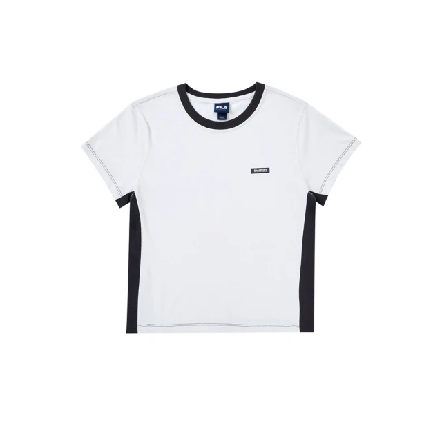 【FILA官方直營】#韓韶禧代言款 女圓領短袖T恤-淺灰(5TEY-1216-GY) 價格比較,價格查詢,歷史價格詳細信息