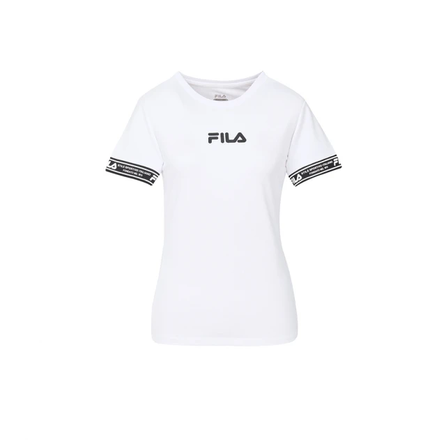 【FILA】女性 吸濕排汗抗UV短袖T恤-黑色 5TEW-1317-BK 歷史價格詳細信息