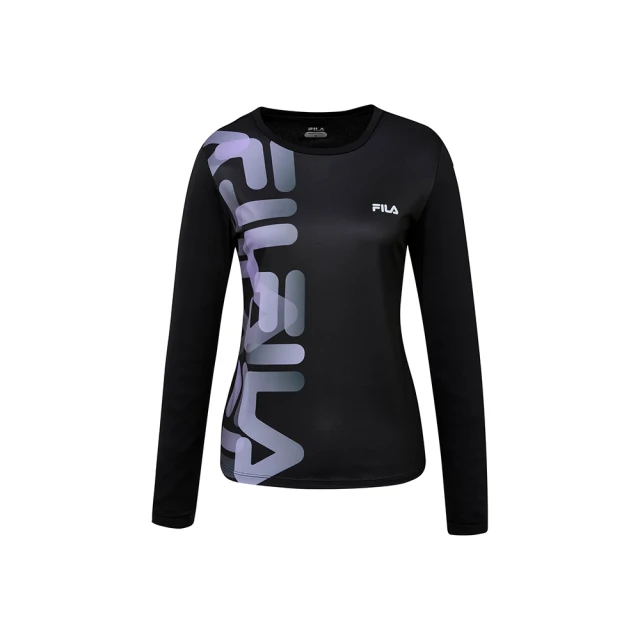 【FILA】女性 吸濕排汗 長袖圓領T恤-粉色 5TEW-5713-PK 歷史價格詳細信息