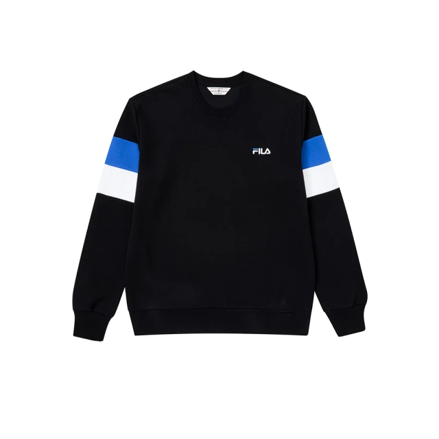 【FILA】中性 長袖圓領T恤-黑色 1TEW-5510-BK 歷史價格詳細信息
