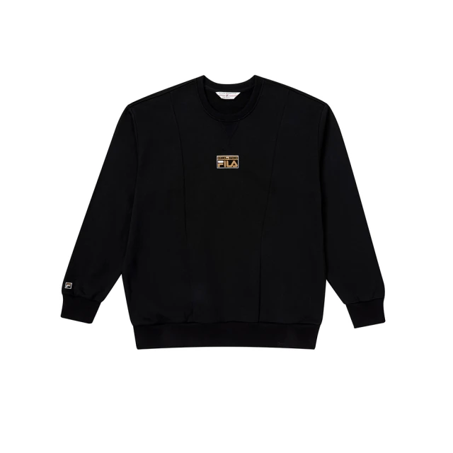 【FILA】中性 長袖圓領T恤-黑色 1TEW-5510-BK 歷史價格詳細信息