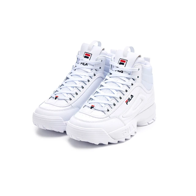 【FILA官方直營】女鞋 DISRUPTOR 2 1998 中性休閒運動鞋 鋸齒鞋 休閒鞋-米白(4-C108Y-920) 歷史價格詳細信息