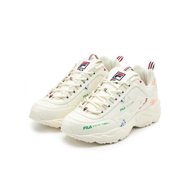 【FILA官方直營】女鞋 DISRUPTOR 2 1998 中性休閒運動鞋 鋸齒鞋 休閒鞋-米白(4-C108Y-920) 歷史價格詳細信息