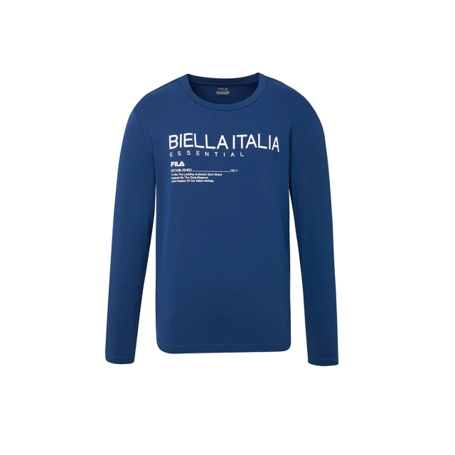 【FILA官方直營】男款 長袖圓領T恤-鈷藍(1TEY-5602-DB) 價格比較,價格查詢,歷史價格詳細信息