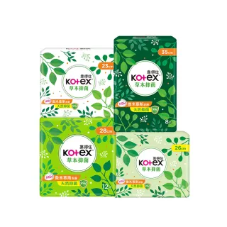Kotex靠得住 草本抑菌衛生棉(23/28/35cm) x16包/組 廠商直送 歷史價格詳細信息