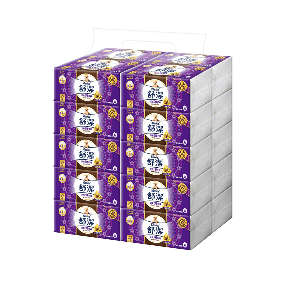 Kleenex 舒潔 三層極厚韌抽取衛生紙 100抽x20包/串 歷史價格詳細信息