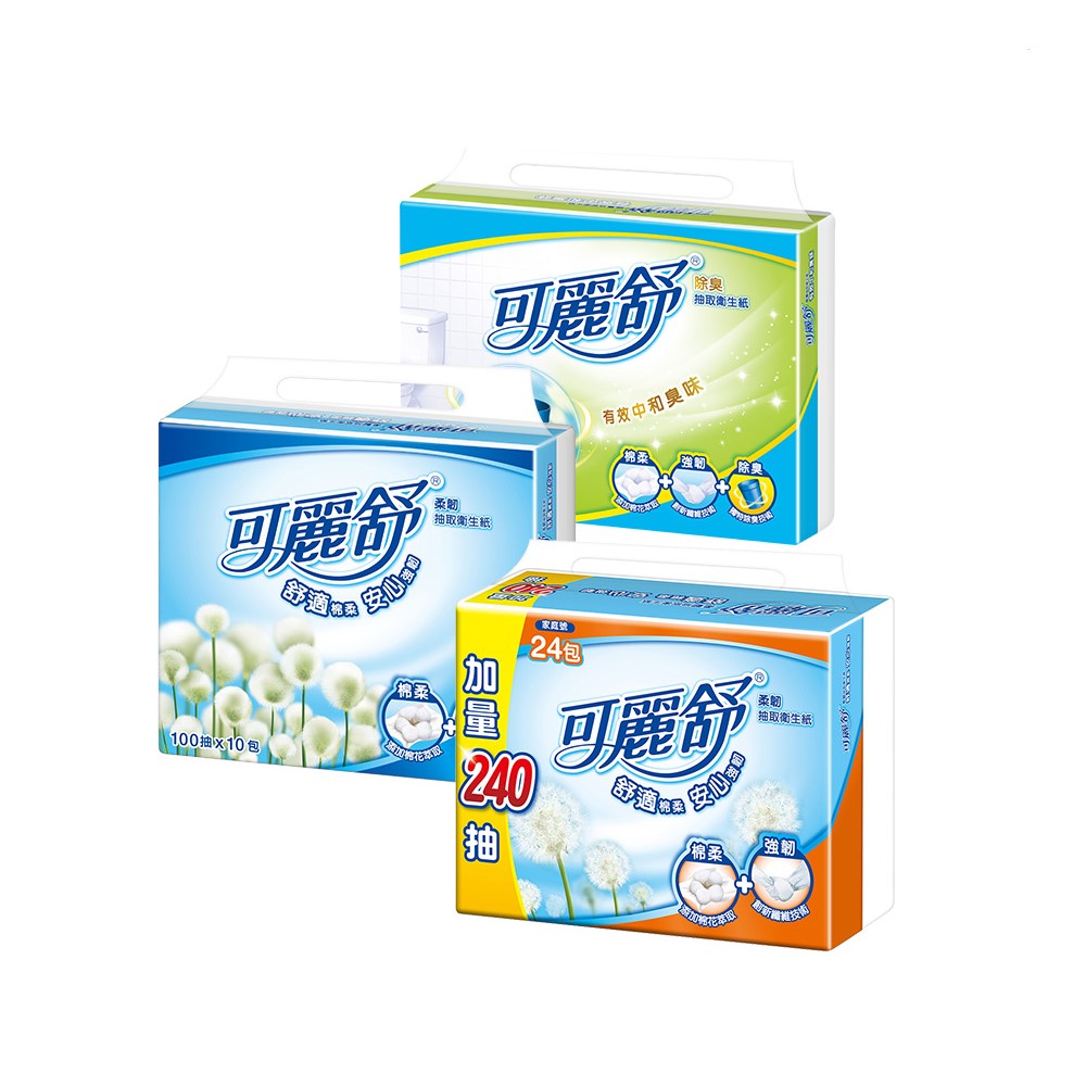 可麗舒環保超柔270抽面紙(270抽/60包/箱) 歷史價格詳細信息