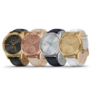 GARMIN vivomove Luxe 指針智慧腕錶 (皮革款錶帶) 歷史價格詳細信息
